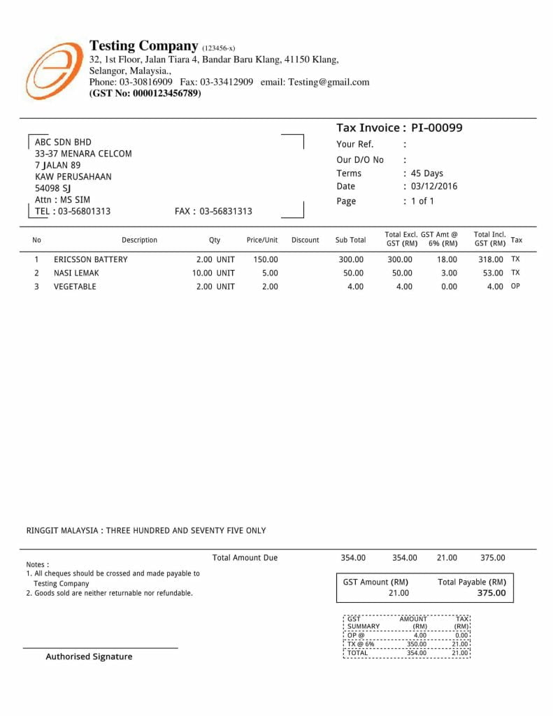 01-Tax-Invoice-Summary-1 | Everest Systems Sdn Bhd